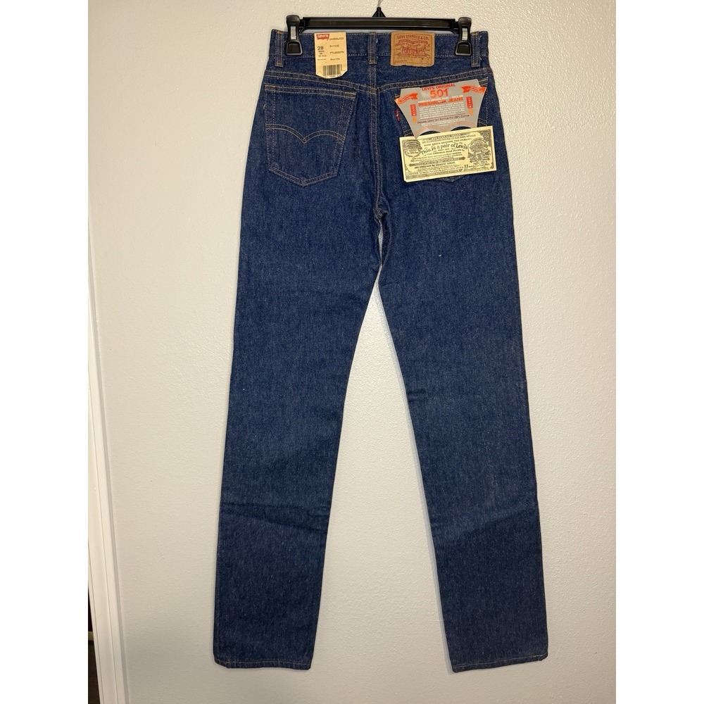 Deadstock Vintage 1994 Levi's 501 XX Preshrunk jeans mens Size 28/34 Made in USA